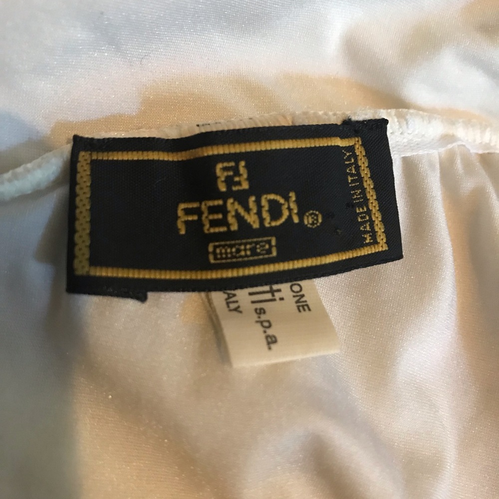 Authentic Vintage Fendi Zucca Print Bathing Suit - Picture 4 of 8